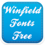 icon Winfield Fonts Free для ASUS ZenFone 4 Selfie