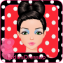 icon polka fashion dressup