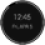 icon Battery Clock UCCW Skin для Doogee Y6
