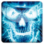 icon Neon Skull FBI Live Wallpaper для BLU Studio Selfie 2