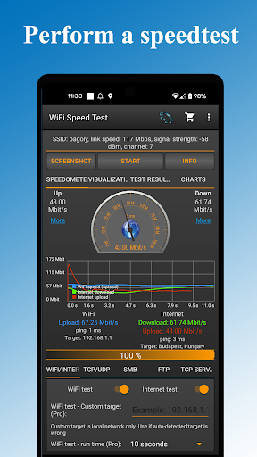 WiFi - Тест швидкості Інтернету