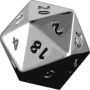 icon D20 DnD Dice Roller для tecno Spark 2