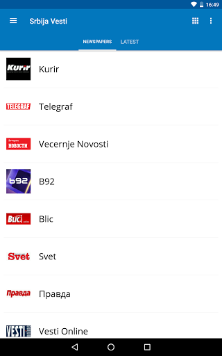 Скріншоти для Serbia News Srbija Vesti. 