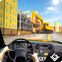 icon City Bus Construction Driver