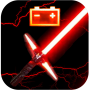 icon Lightsaber Wars Battery Widget - Force of Stars для Fly Stratus 8