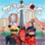 icon Adventure Girl Beetle and Black Cat для Samsung Galaxy Xcover 3 Value Edition