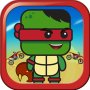 icon ninJA Bike hiLL Racing Turtle Kids Game