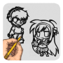 icon How To Draw Manga для Samsung Galaxy Ace Duos I589