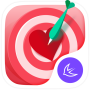 icon Valentine red heart theme для BLU Advance 4.0M