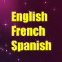 icon Learn English French Spanish для Samsung Galaxy Note 10.1 N8010