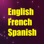 icon Learn English French Spanish для Fly Stratus 8