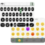 icon Panda Emoji iKeyboard Theme для Samsung I9100 Galaxy S II