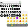 icon Panda Emoji iKeyboard Theme для Samsung Galaxy Tab 2 10.1 P5110