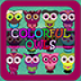 icon Owls Colorful Go Keyboard