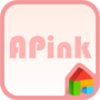 icon A-pink pink ver dodol theme