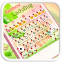 icon Rainbow Ladybug Emoji Keyboard для Samsung Galaxy Ace Duos I589