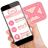 icon Elegant Pink Flower SMS Plus 1.0.33