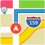 icon GPS Navigation & Drive With Voice Navigation