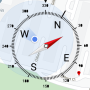 icon Compass For Maps