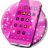 icon Pink Neon Launcher Theme 1.264.13.116