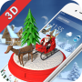icon Merry Christmas 3D Theme для blackberry DTEK50