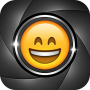 icon Emoji Camera Sticker Maker для intex Aqua Strong 5.2