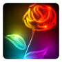 icon Neon Flower Live Wallpaper