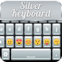 icon Silver Keyboard with Emojis